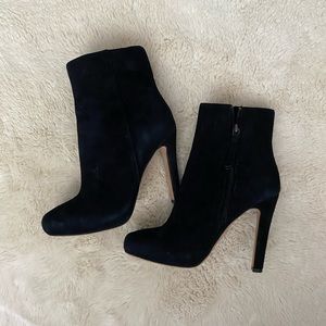 Currently Not Available.Jean-Michel Cazabat suede ankle bootie. Size 35